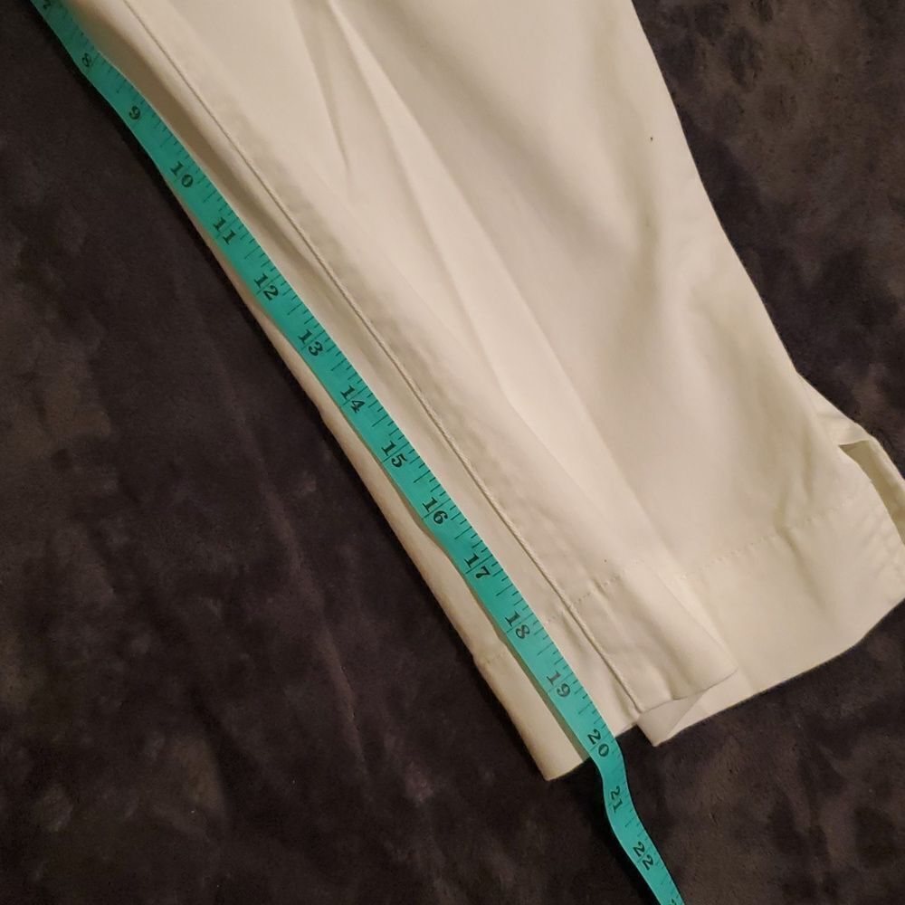 Christopher & Banks Signature Slimming Colored Denim Shaped Fit Skimmer capris - Picture 6 of 6
